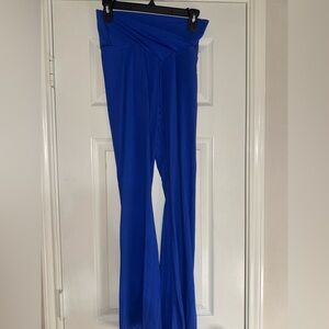 Offline By Aerie Royal Blue Hi-Rise Flare Leggings